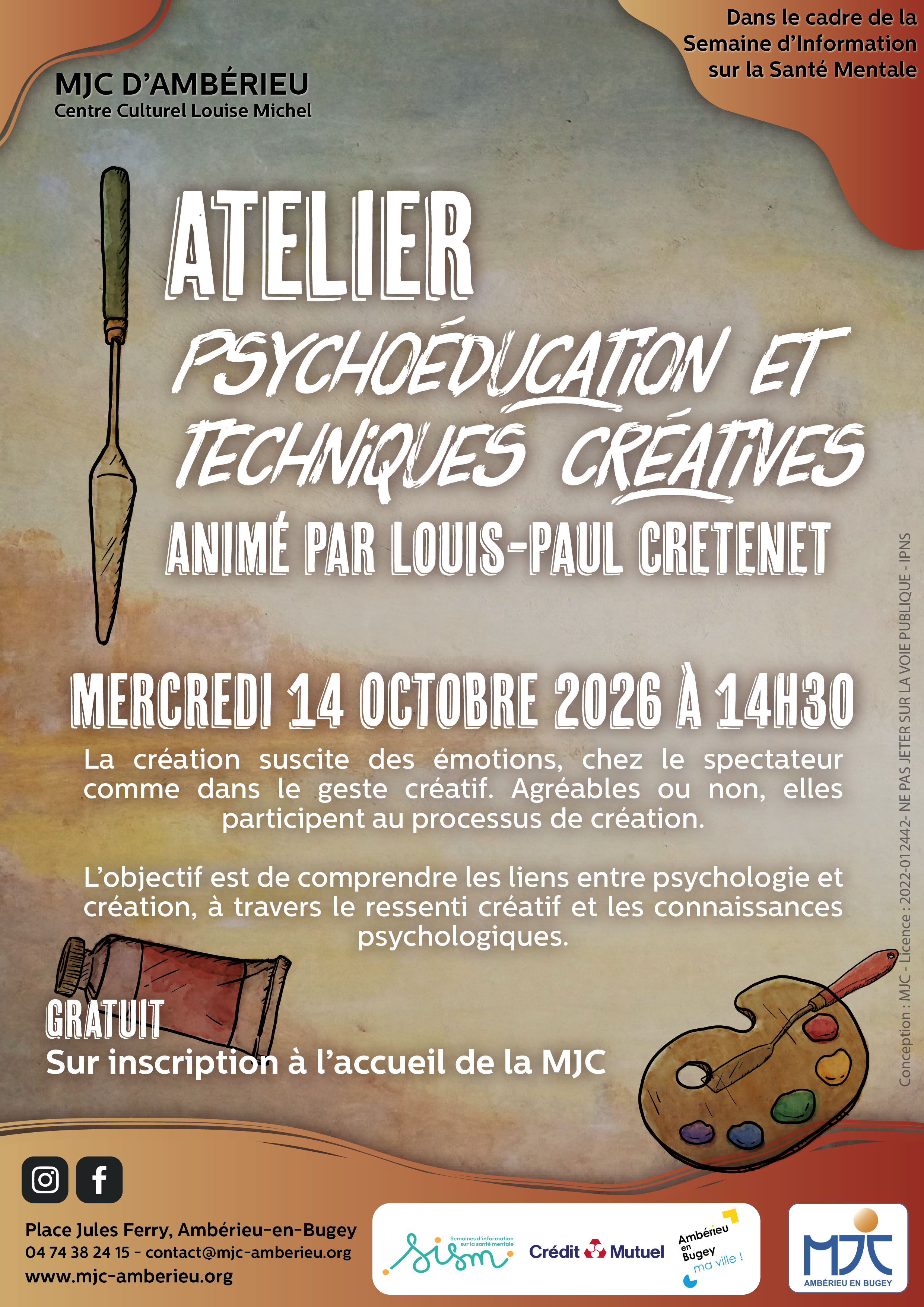 Atelier psychoéducatif et créatif